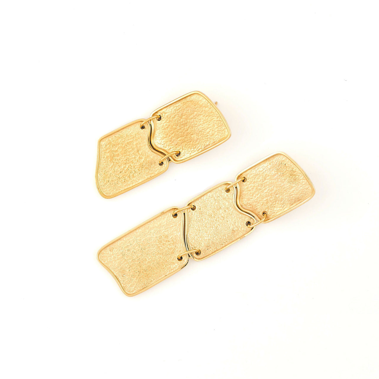 Big Link Double-Triple Earrings