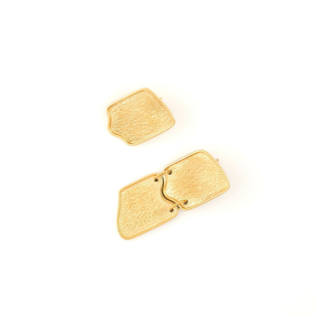 Big Link Single-Double Earrings