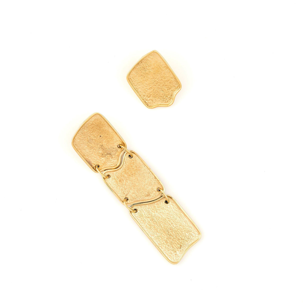 Big Link Single-Triple Earrings