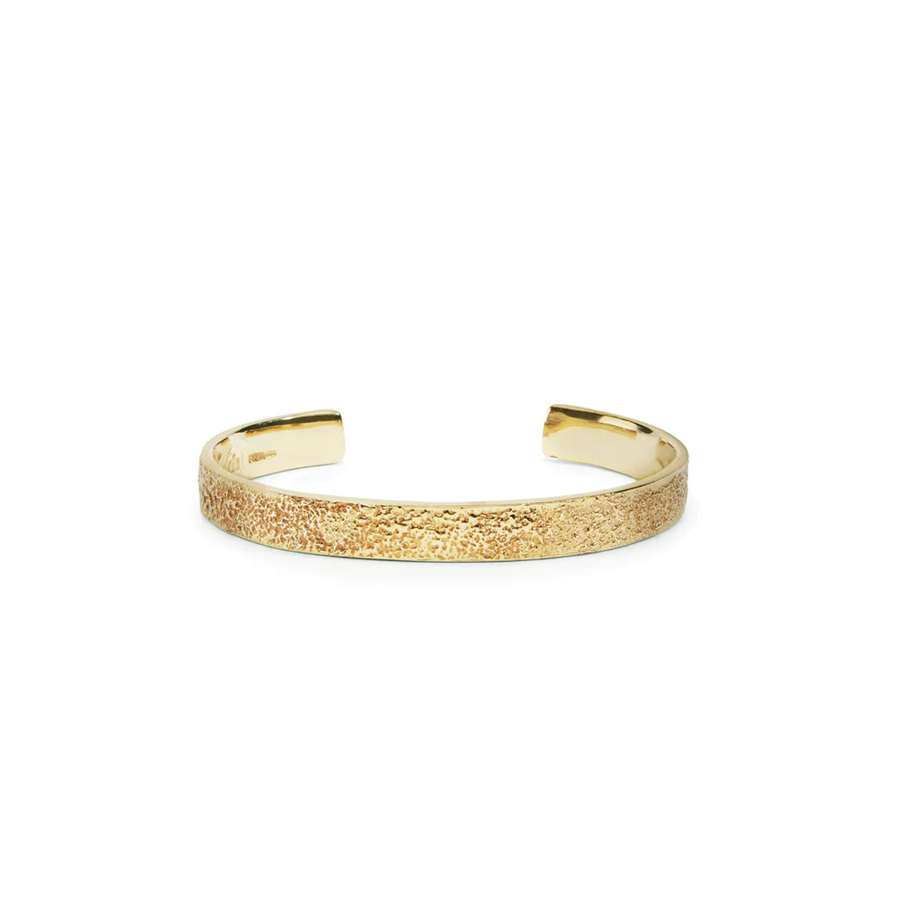 Medium Burnish Bangle - Vermeil