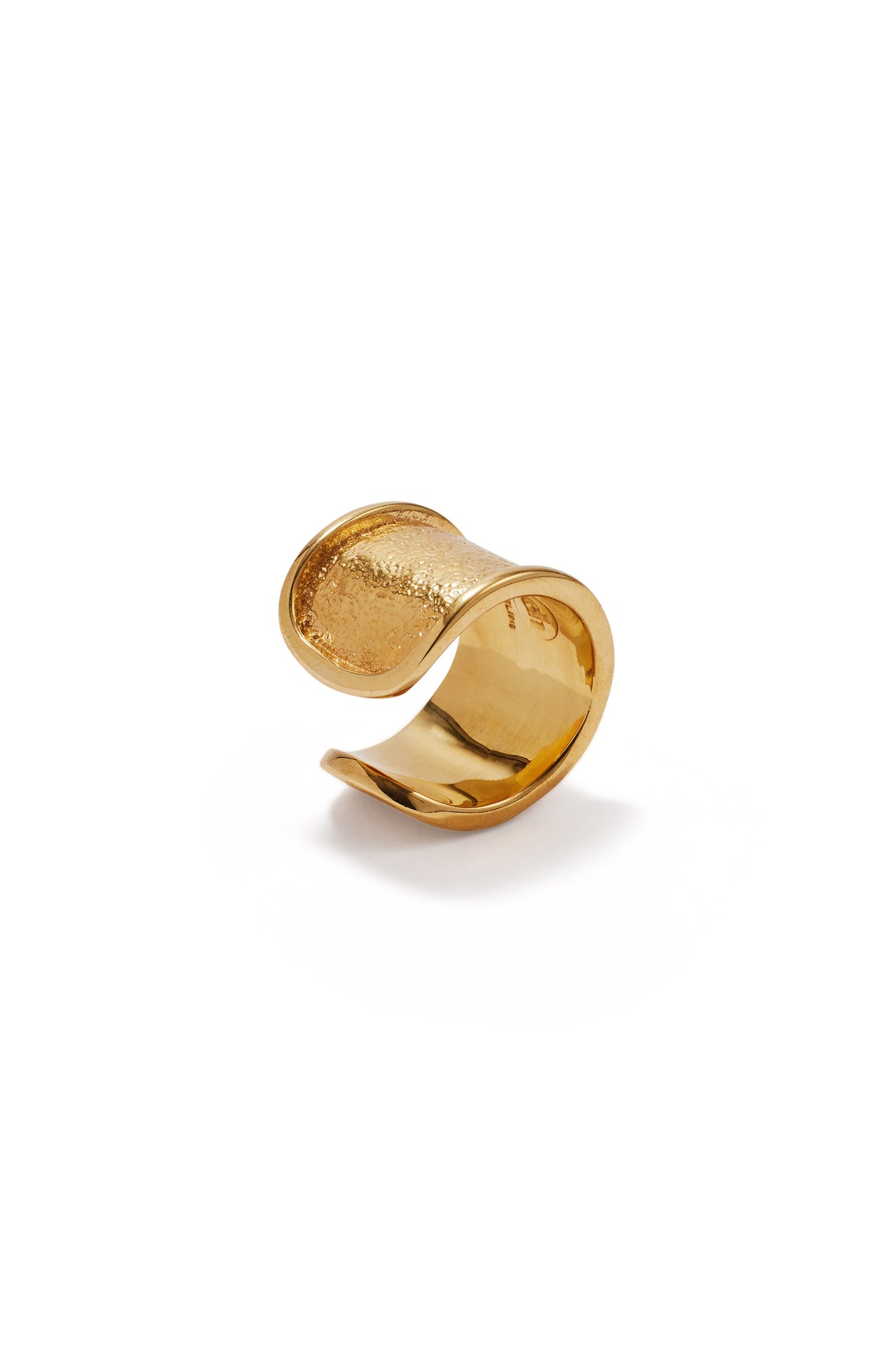 Dust Cigar Ring Vermeil