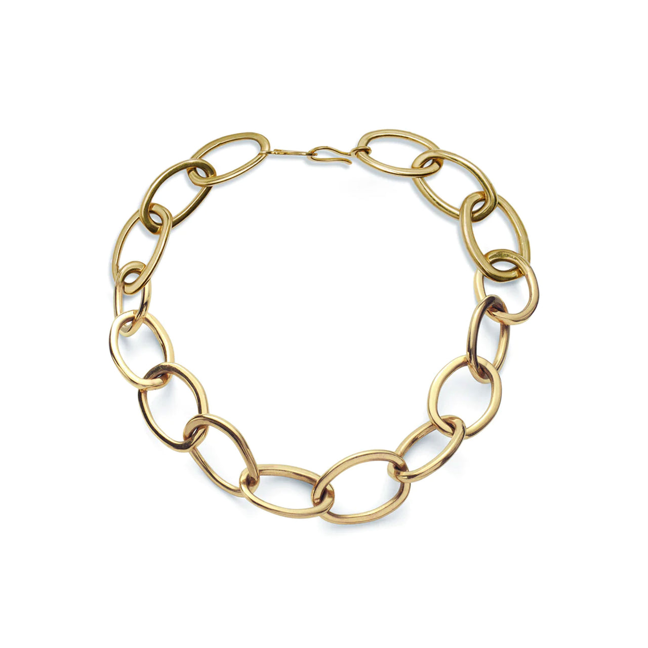 Large Nexus Chain Link Necklace - Gold