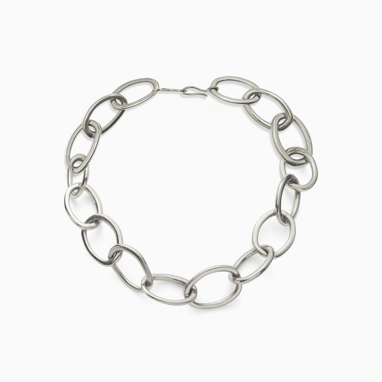 Large Nexus Chain Link Necklace - Sterling