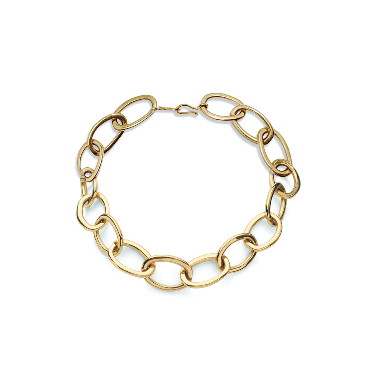 Small Nexus Chain Link Necklace - Gold