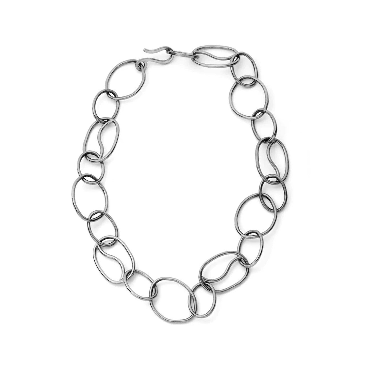 Orbit Chain Necklace - Sterling