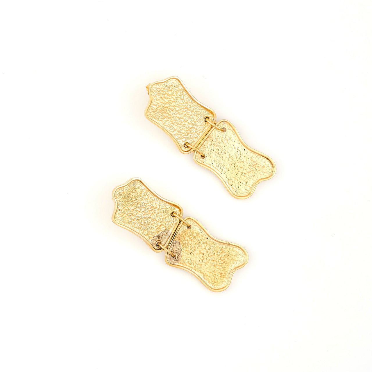 Small Double Link Earrings