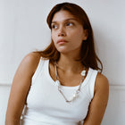 Baroque Bar Chain Necklace