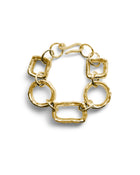 Geo Link Bracelet Gold