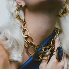 Small Nexus Chain Link Necklace - Vermeil