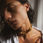 Ripple Choker - Gold