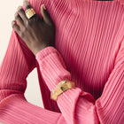 Pinch Cuff - Gold