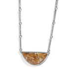 First Quarter Necklace Sterling