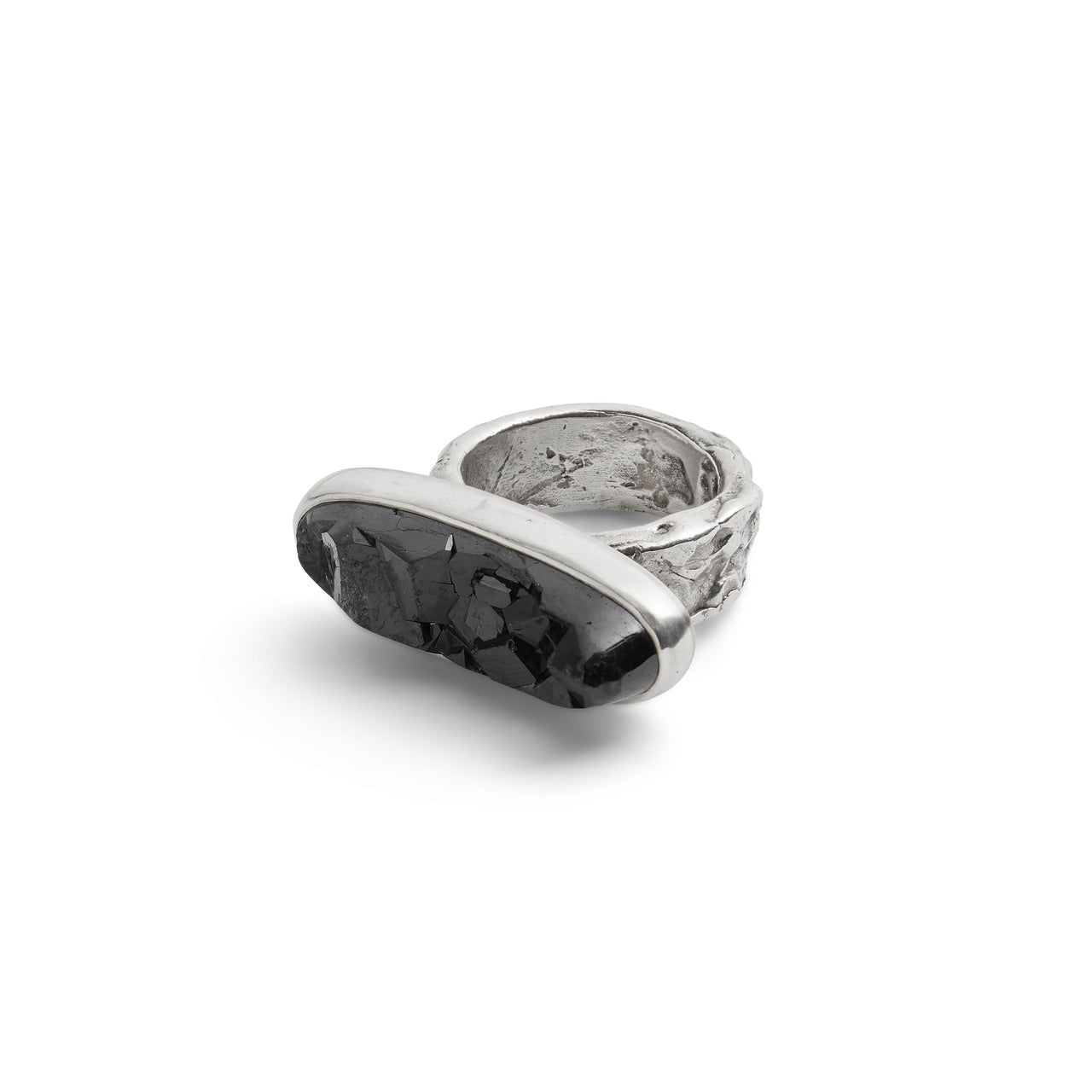 Garnet Wax Ring 1 Sterling