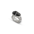 Garnet Wax Ring 2 Sterling
