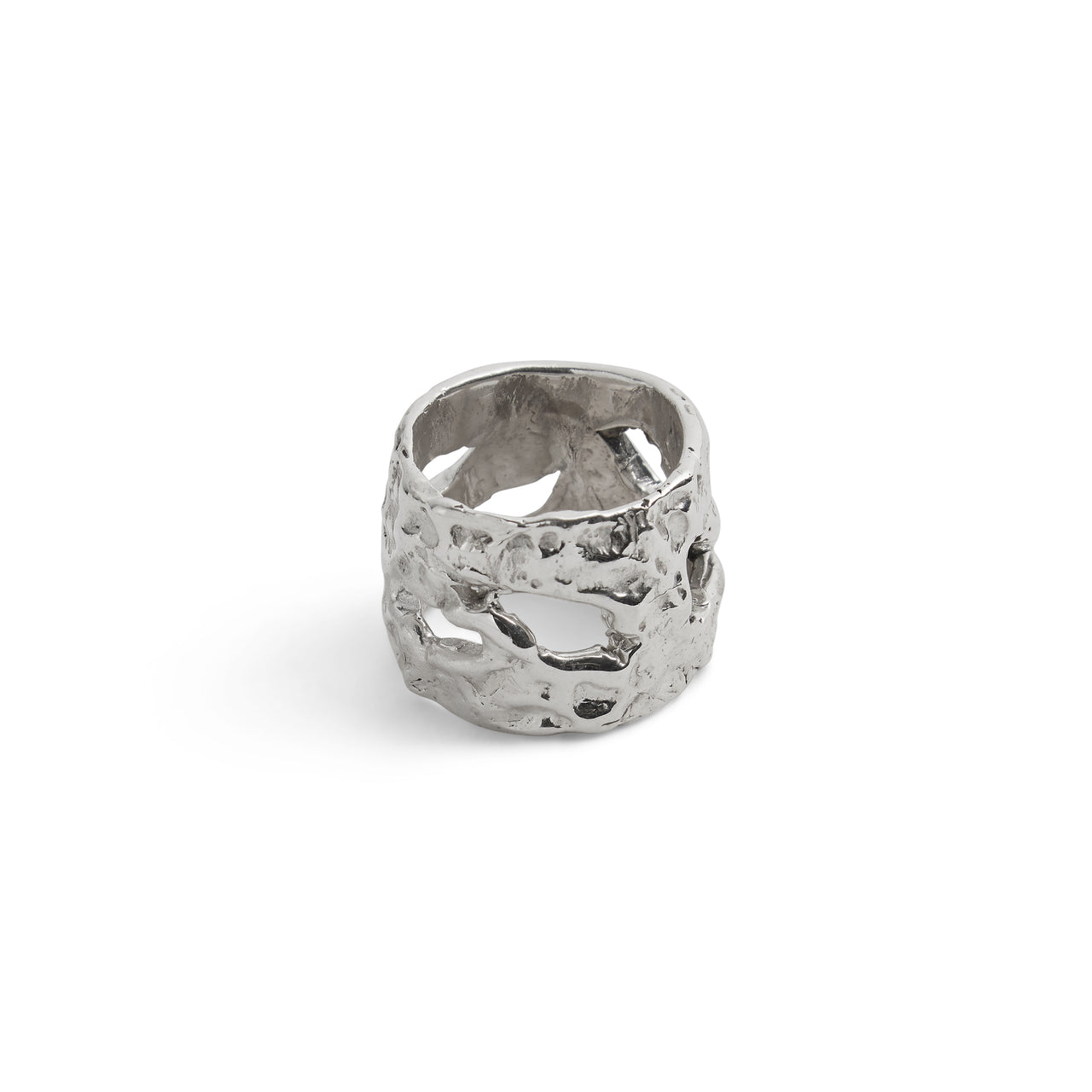 Cut Out Wax Ring Sterling