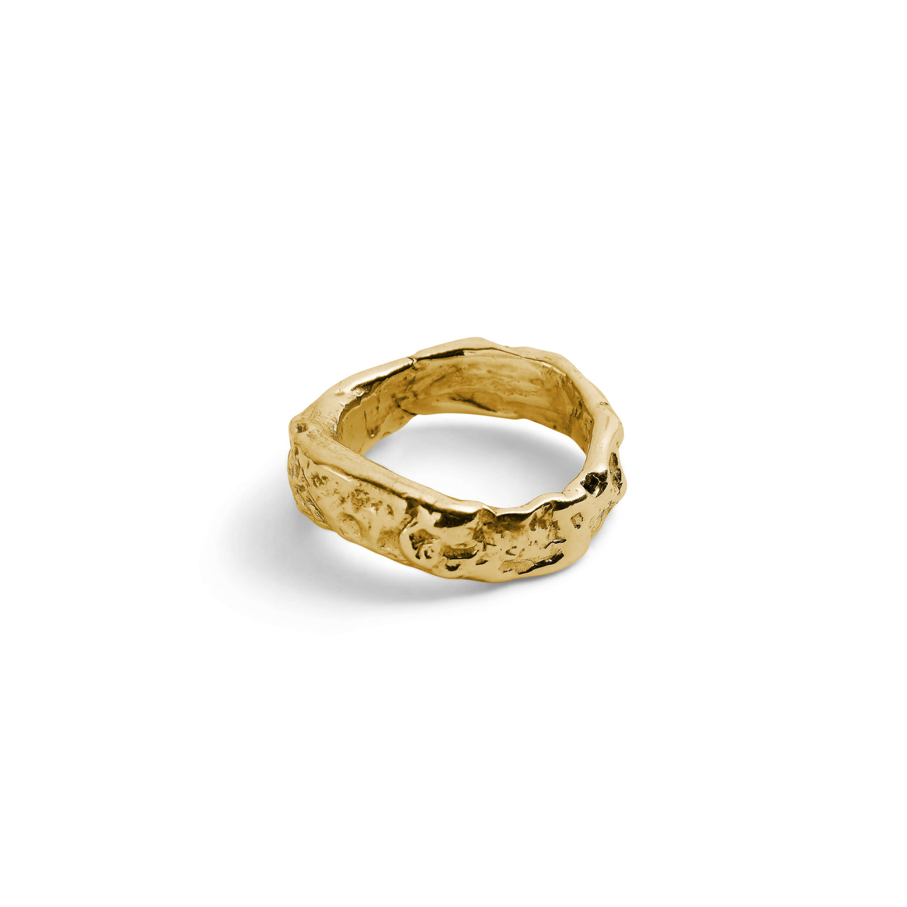 Stack Wax Ring 2 Gold