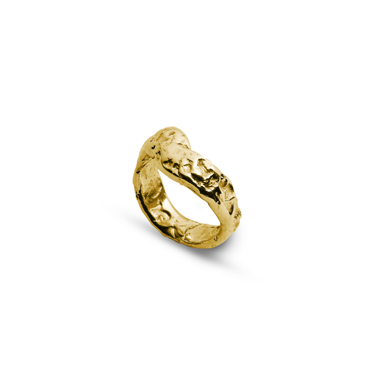 Stack Wax Ring 1 Gold