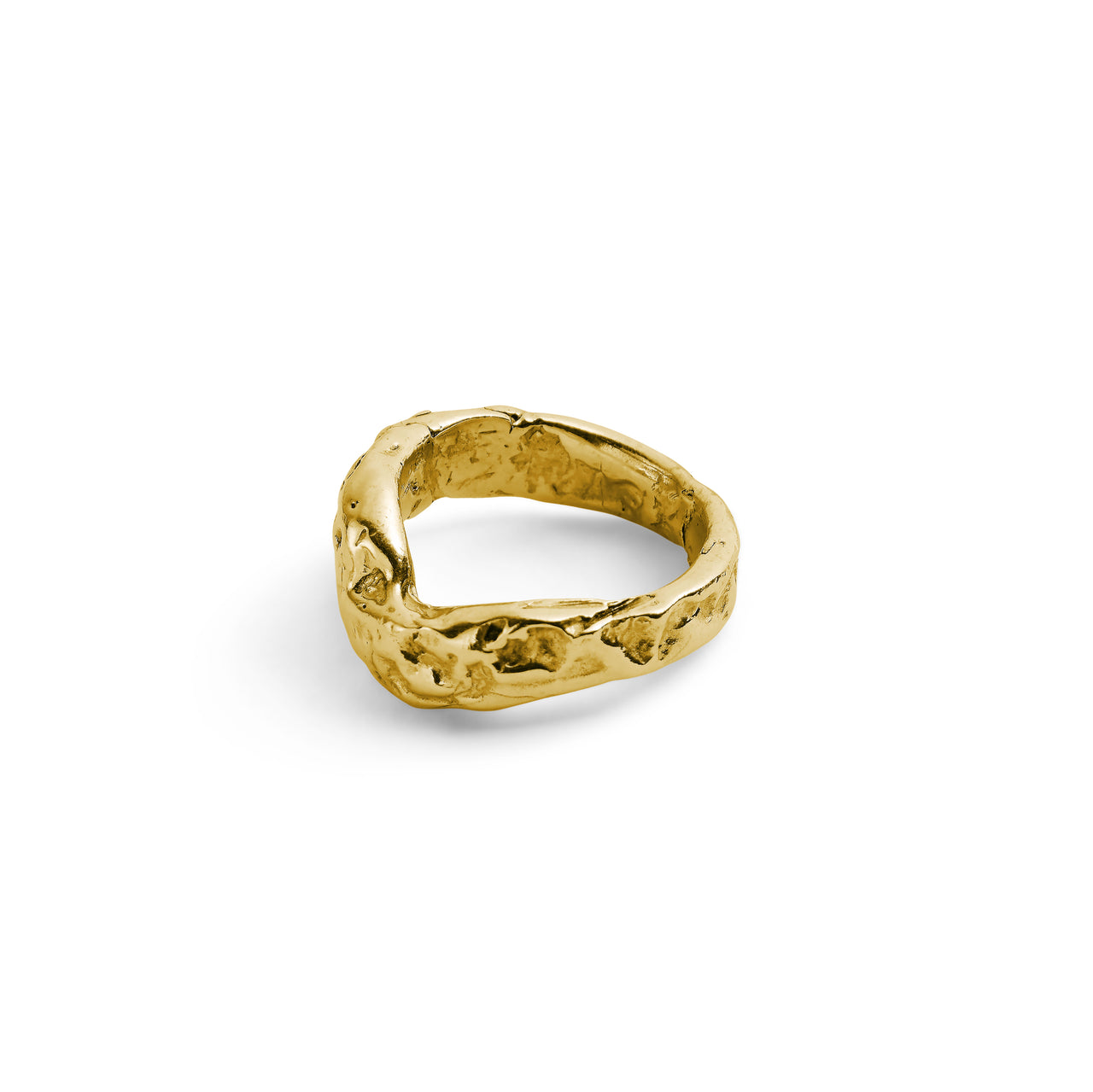 Stack Wax Ring 1 Gold