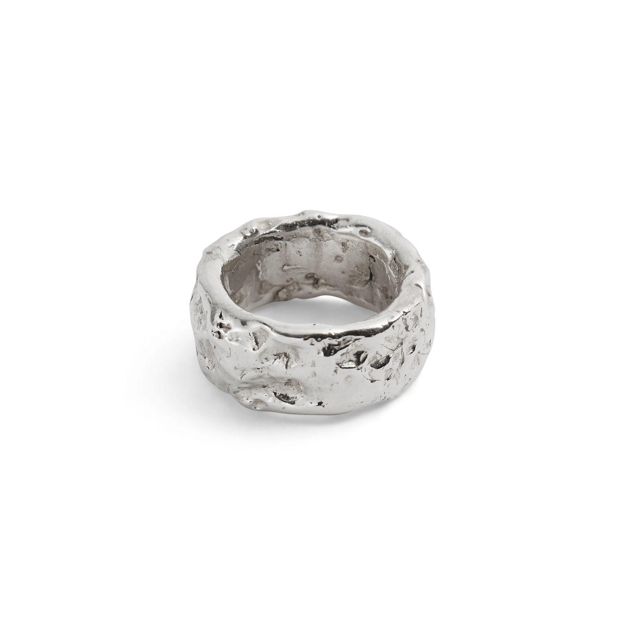 Thick Waxy Ring Sterling