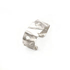Crush and Burn Cuff Sterling