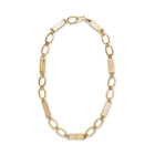 Flat Chain Necklace Gold Vermeil