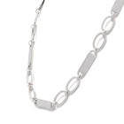 Flat Chain Necklace Sterling