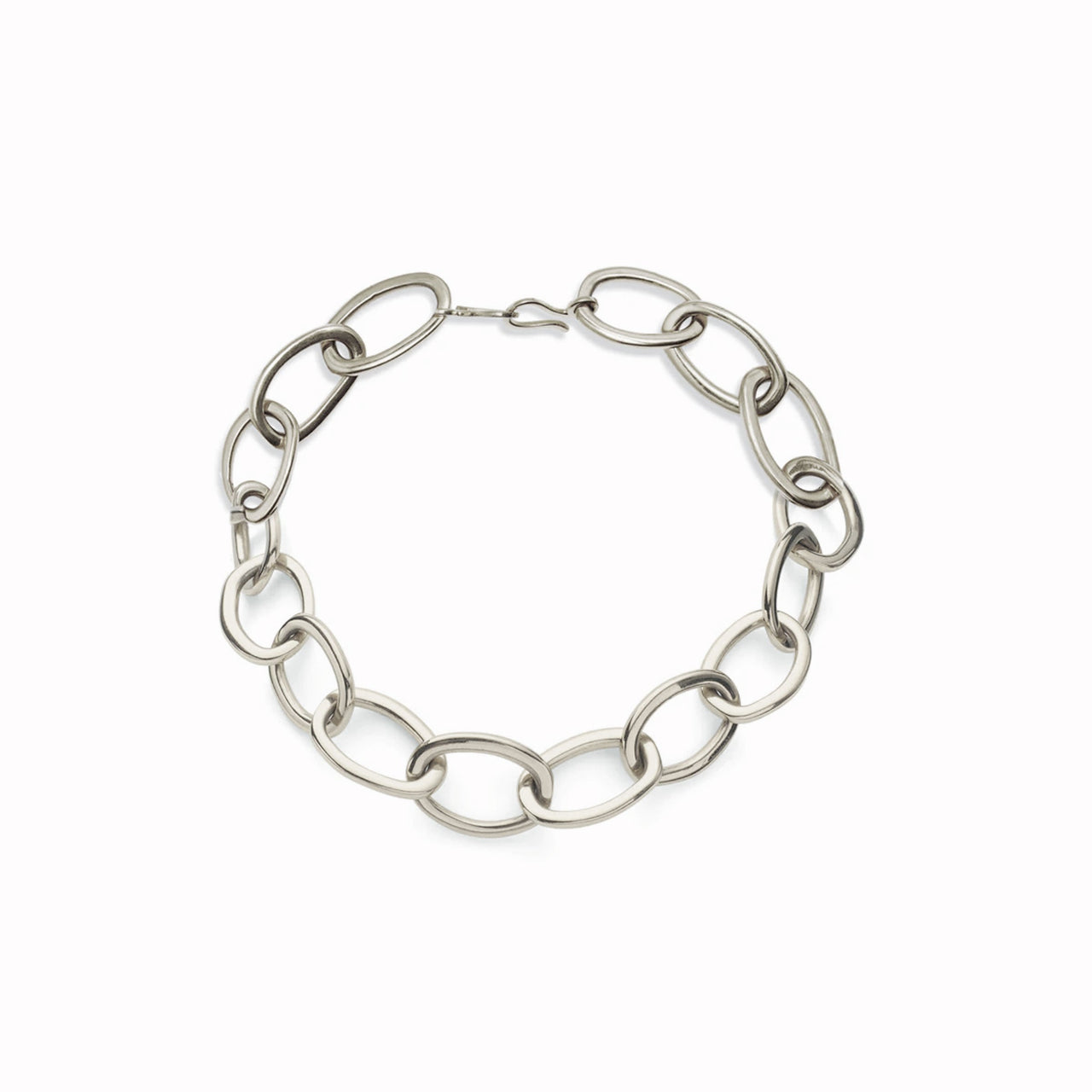 Small Nexus Chain Link Necklace - Sterling