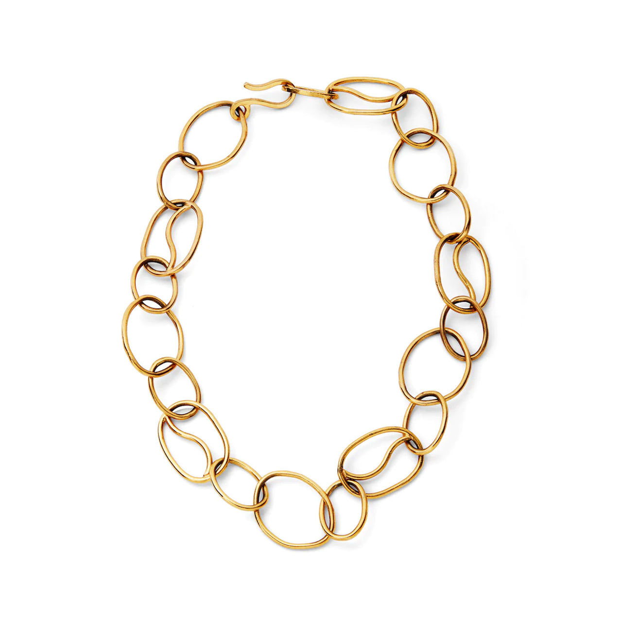 Orbit Chain Necklace - Gold
