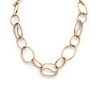 Orbit Chain Necklace - Gold