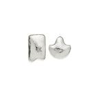 Positive Space Puzzle Earrings - Sterling