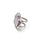 Silver Ore Pedestal Ring