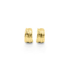 Small Petal Hoops - Gold