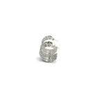 Small Petal Hoops - Sterling