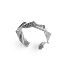 Small Ripple Cuff Sterling