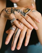 Stack Wax Ring 2 Sterling