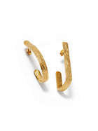 Two Shaped Earrings Vermeil