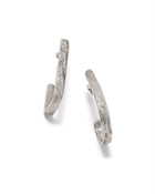 Two Shaped Earrings Sterling